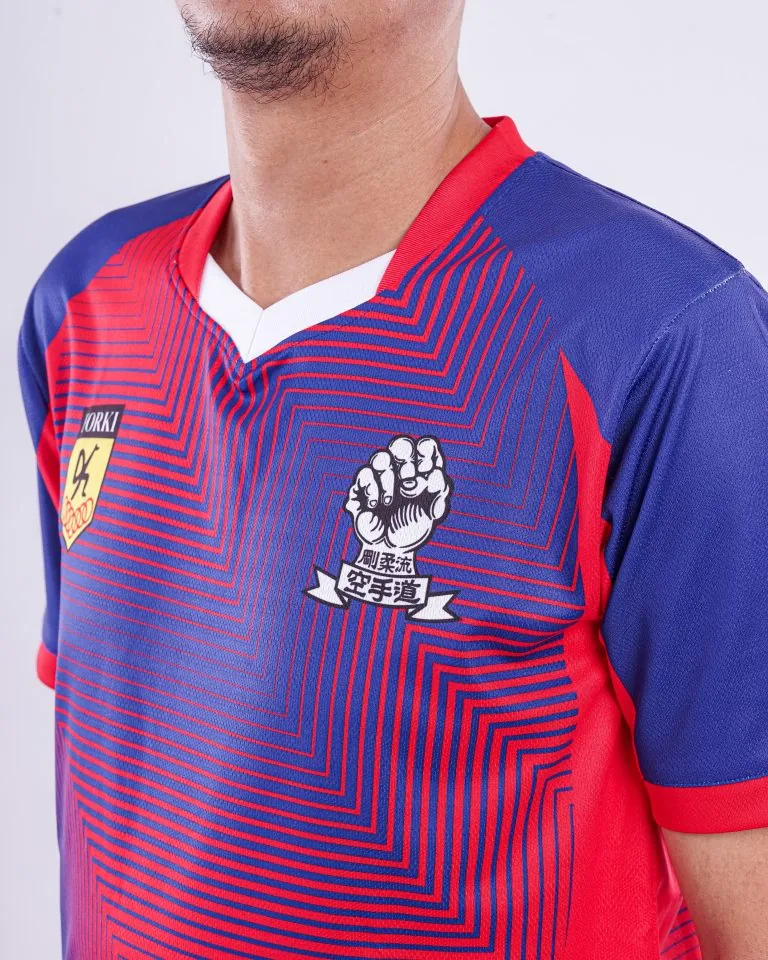 Polo shirt custom dalam dokumentasi hasil pengerjaan